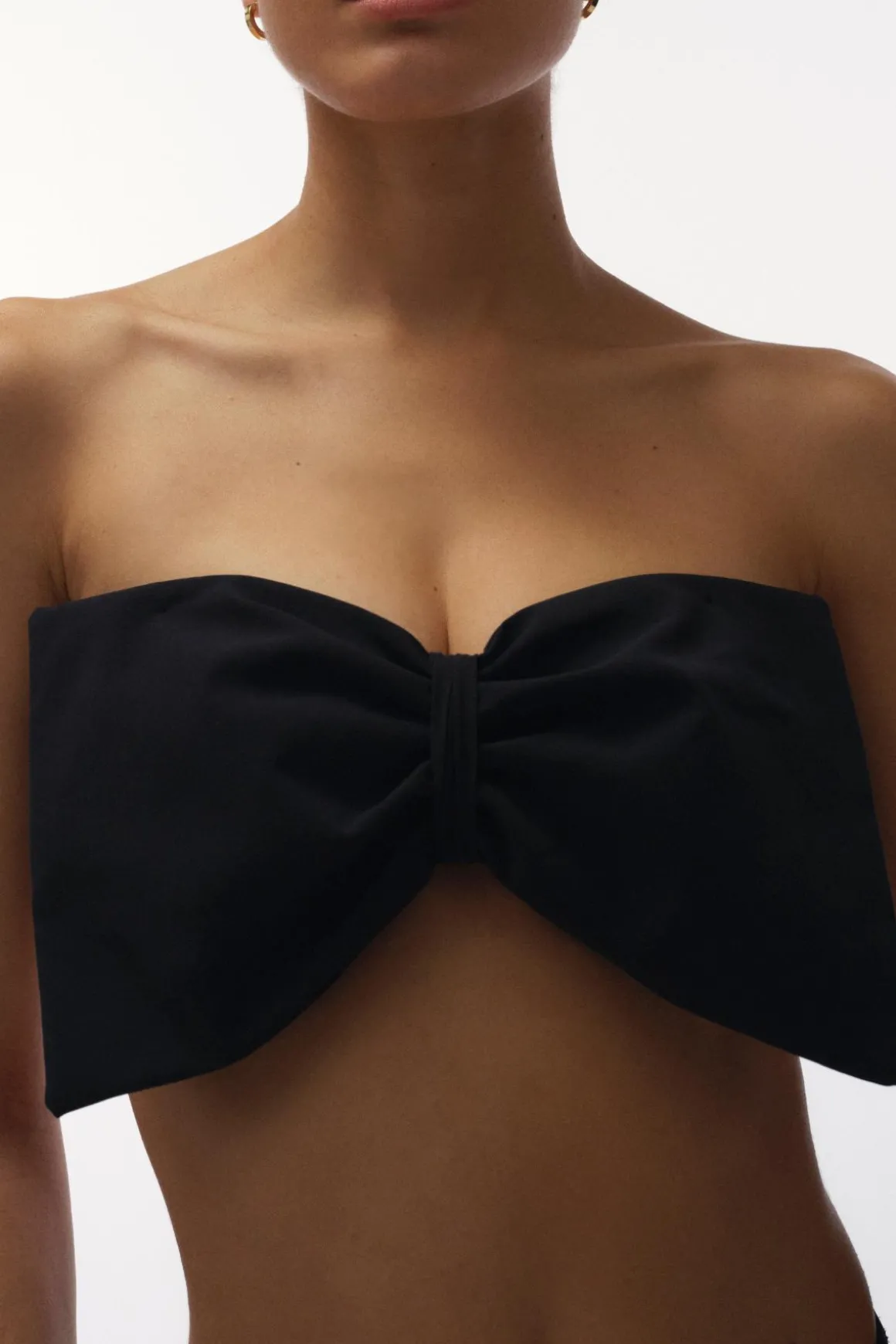 Bow Bandeau bikini top