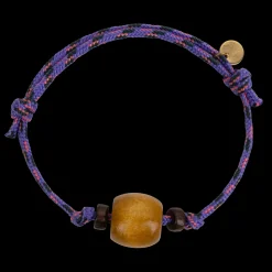 Bracelet Rope Purple Braided cord bracelet