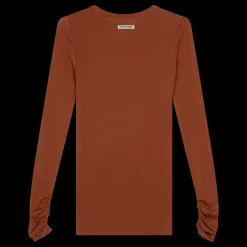 Elle Long-sleeve mesh top