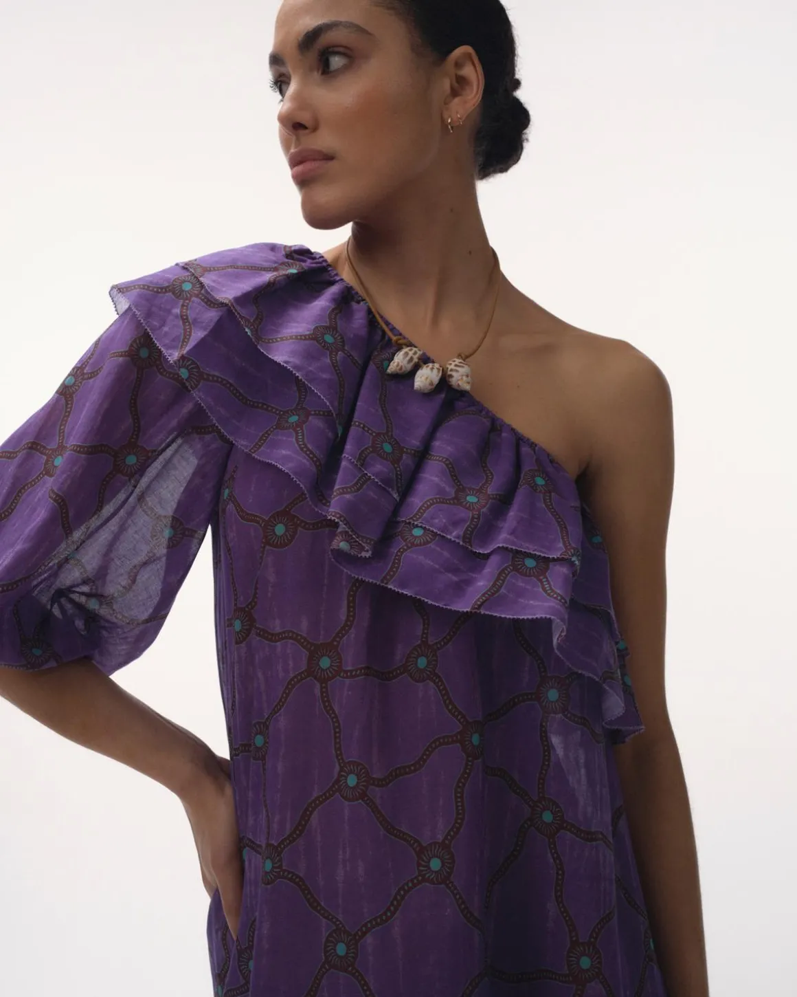 Everly One shoulder dress