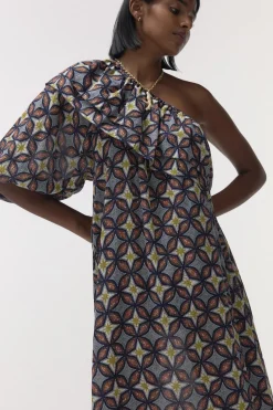 Everly One shoulder dress