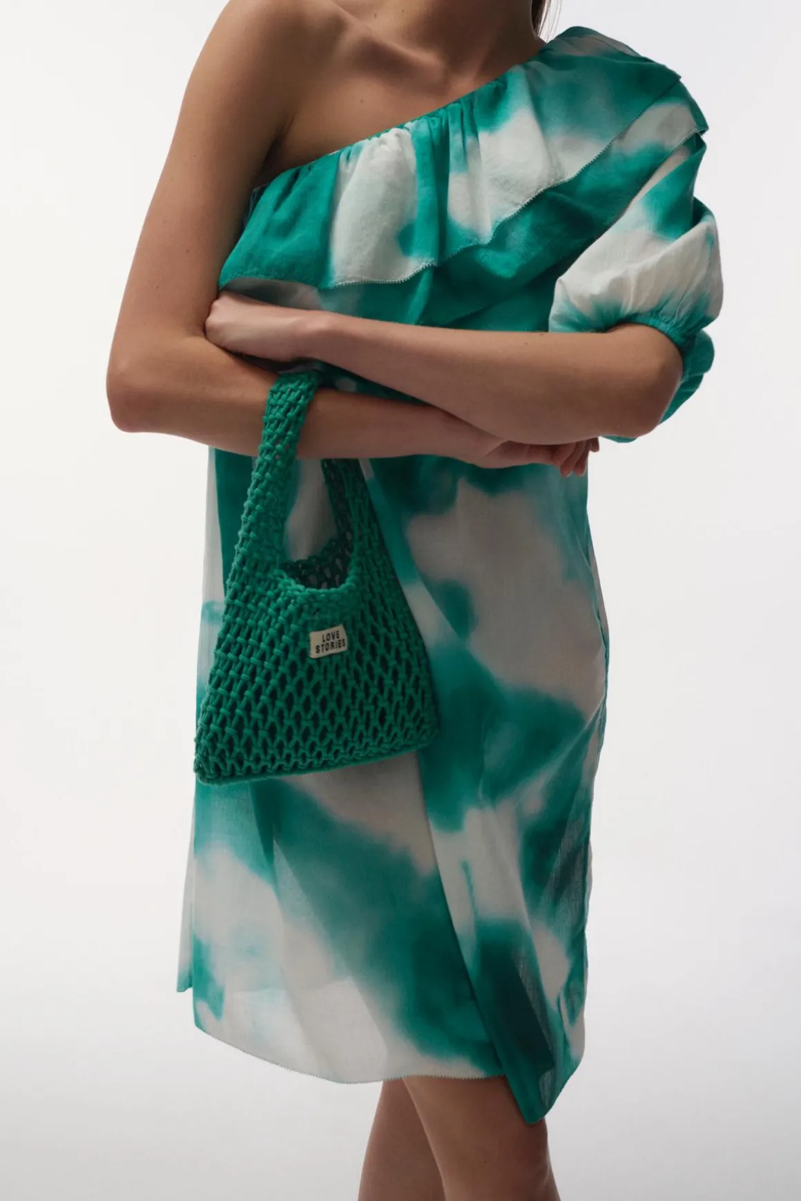 Everly One shoulder dress