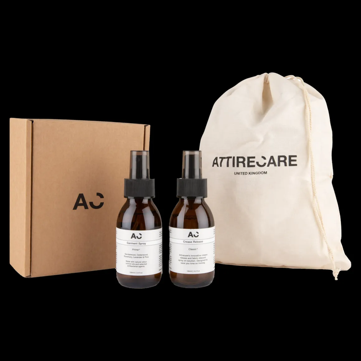 Explore Set (Crease Release & Garment Spray) Lingerie wash set