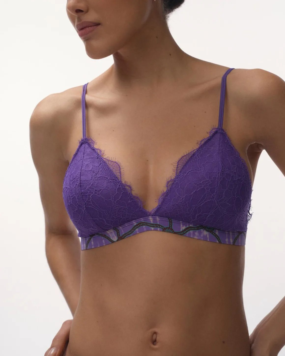 Hazel Lacy padded bralette