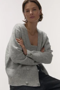 Iris Comfy buttoned cardigan