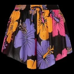 Leonardo High-waist printed shorts