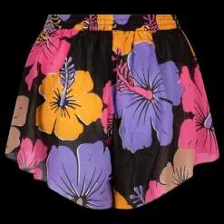 Leonardo High-waist printed shorts