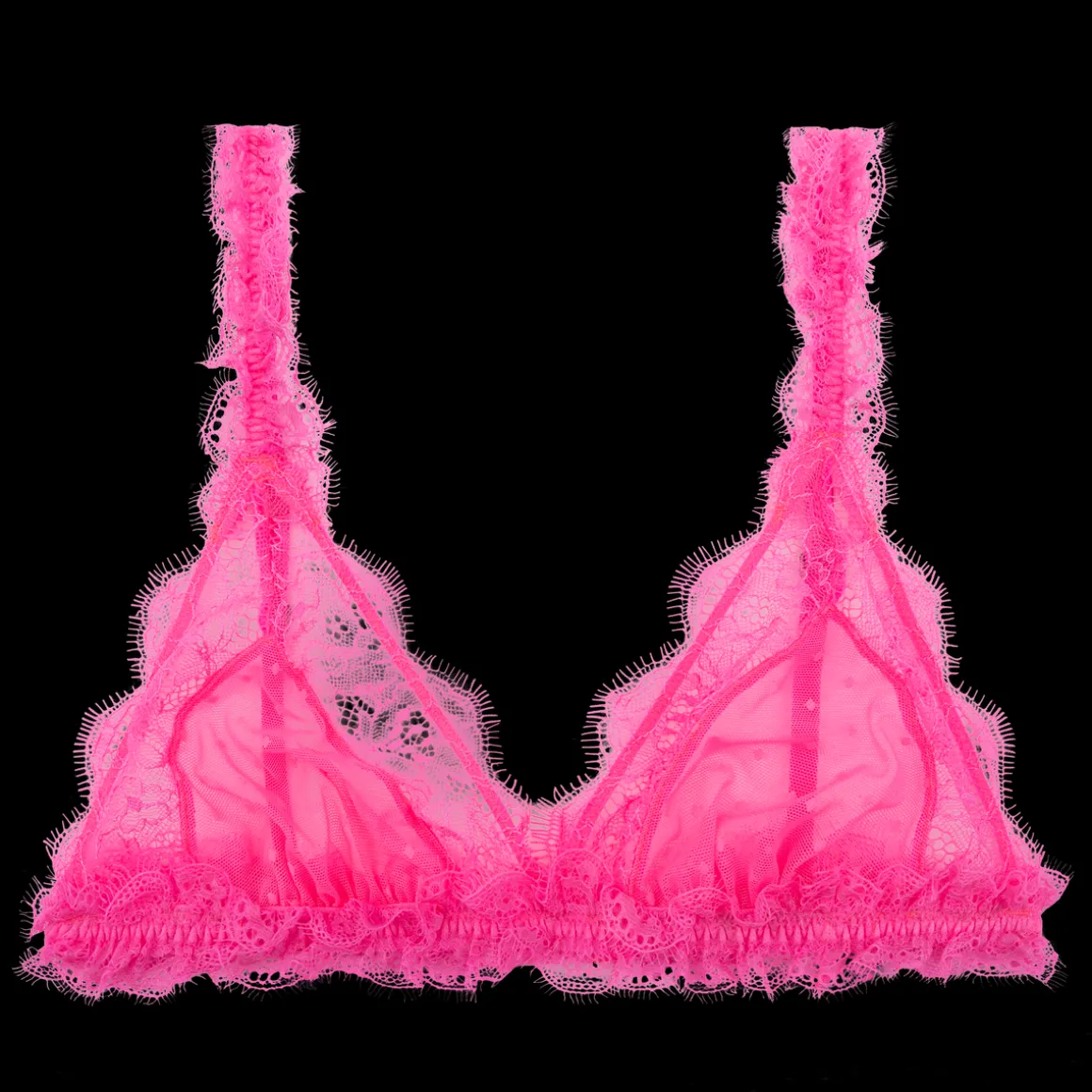 Love Lace Delicate triangle bralette