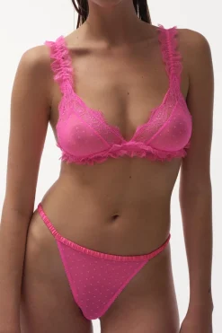 Love Lace Delicate triangle bralette