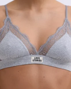 Love Lace Delicate triangle bralette
