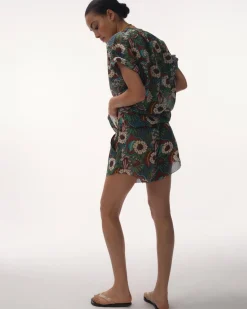 Mabel Cheeky cotton shorts