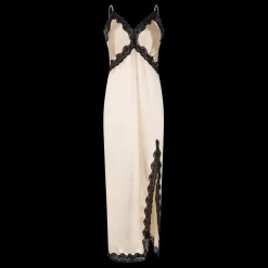 Mist Silky slip dress