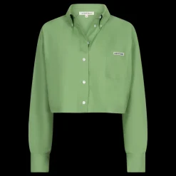 Pete Cropped long-sleeve shirt