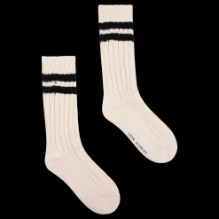 Rib Socks Stripe Sporty rib socks