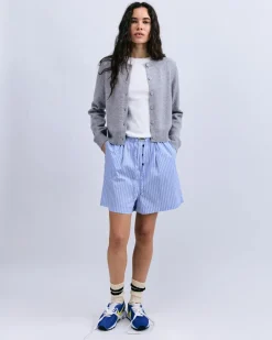 Rib Socks Stripe Sporty rib socks